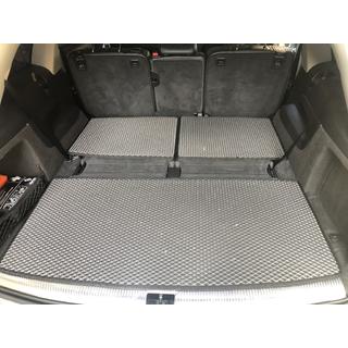 Trunk mat 3-piece (EVA, Black) (7 seats) photo 2