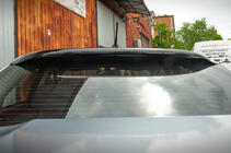 Mitsubishi Lancer X 2008- Rear Window Visor Sedan (ABS) photo 2