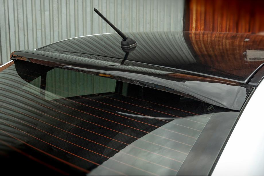Mitsubishi Lancer X 2008- Rear Window Visor Sedan (ABS) Image