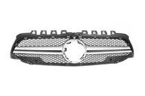 Mercedes A-class W177 2018- Front Grille AMG Silver (for 2018-2022) photo 2