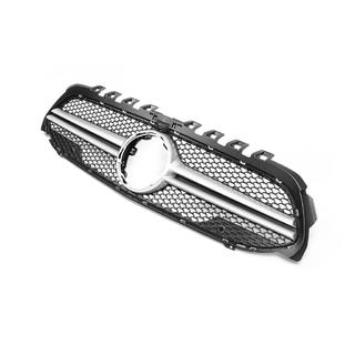 Front Grille AMG Silver (for 2018-2022) Mercedes A-сlass W177 2018- photo 3
