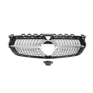 Front Grille Diamond Silver (for Base) Mercedes B-class W247 2019- photo 2