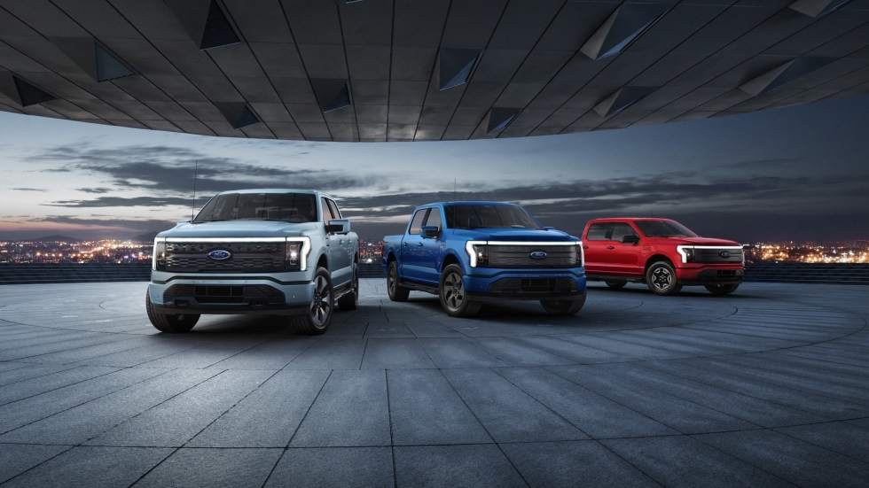 Ford presented an electric modification of the F-150 pickup