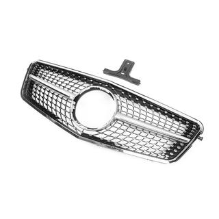 Front Grille Diamond Silver (2009-2012) Mercedes E-сlass W212 2009-2016 photo 4