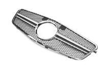Mercedes E-class W212 2009-2016 Front Grille AMG Silver (2009-2012) photo 3