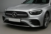 Mercedes E-class W213 2016-2023 Front Grille Diamond Silver (AMG Line, 2020+) photo 1