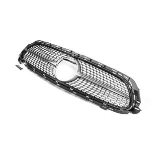 Front Grille Diamond Silver (AMG Line, 2020+) Mercedes E-сlass W213 2016-2023 photo 4
