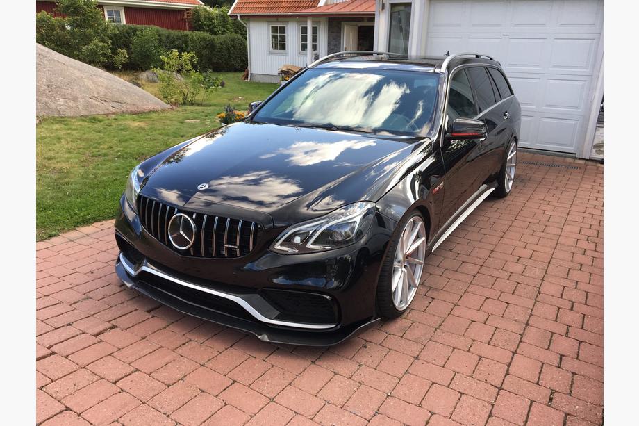 Mercedes E-class W212 2009-2016 Front Grille GT Panamericana for E63 AMG 2013-2016 Image