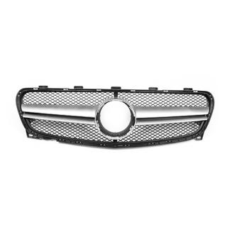 Front Grille AMG Silver (2017-2019) photo 2