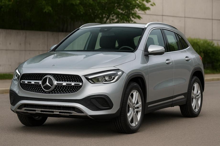 Mercedes GLA H247 2020- Front Grille Diamond Silver Image