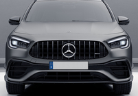 Mercedes GLA H247 2020- Front Grille Panamericana GT (for AMG Line) photo 8