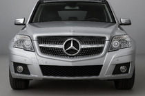 Mercedes GLK class X204 2008-2015 Front Grille Diamond Silver (2009-2012) photo 1