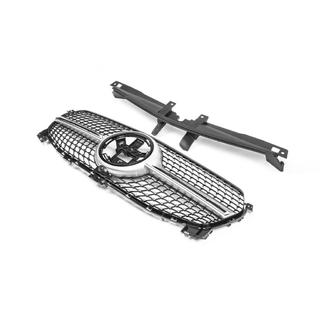 Front Grille Diamond Silver (for Base 2018-2023) Mercedes GLE W167 2018- photo 3