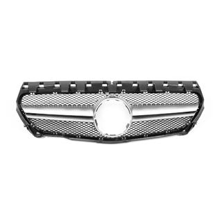 Front Grille (2013-2016, AMG Silver) Mercedes CLA C117 2013-2019 photo 2