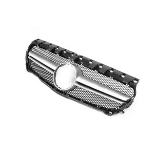 Front Grille (2013-2016, AMG Silver) Mercedes CLA C117 2013-2019 photo 3