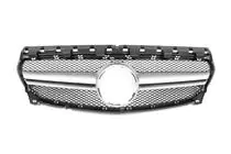 Mercedes CLA C117 2013-2019 Front Grille (2017-2019, AMG Silver) photo 2
