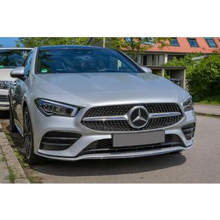 Front Grille Diamond Silver (for 2019-2022) Mercedes CLA C118 2019- photo 1