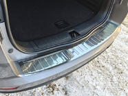 Renault Talisman 2015-2022 Rear bumper protector Carmos (SW, stainless steel) photo 3