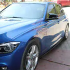 BMW 3 Series F30/F31 2012-2019 EuroCap Door Sill Covers (for M-Sport Side Skirts, Gloss Black) photo 8