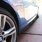BMW 3 Series F30/F31 2012-2019 EuroCap Door Sill Covers (for M-Sport Side Skirts, Gloss Black) photo 9