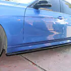BMW 3 Series F30/F31 2012-2019 EuroCap Door Sill Covers (for M-Sport Side Skirts, Gloss Black) photo 5