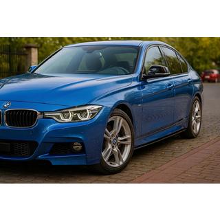 EuroCap Door Sill Covers (for M-Sport Side Skirts, Gloss Black) BMW 3 Series F30/F31 2012-2019 photo 2