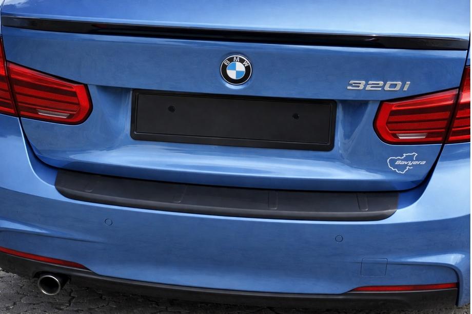 BMW 3 Series F30/F31 2012-2019 Rear bumper diffuser EuroCap (for F30, ABS) Image