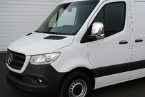 Mercedes Sprinter W907/W910 2018- Mirror Covers (2 pcs, ABS) photo 1