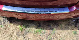 Mercedes A-class W169 2004-2012 Rear Bumper Protector Carmos Stainless Steel photo 2