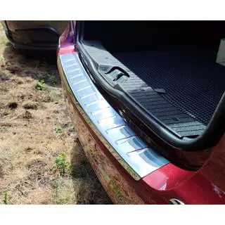 Rear Bumper Protector Carmos Stainless Steel