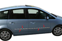 Ford C-Max 2004-2010 Door Mouldings Stainless Steel (4 pcs) photo 3