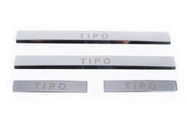 Fiat Tipo 2016- Door Sill Protectors Carmos V1 Tipo (4 pcs, stainless steel) photo 2
