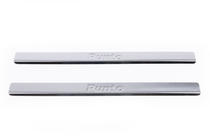 Fiat Punto Grande/EVO 2006-2018 Door Sill Protectors Carmos V2 (2 pcs, Stainless Steel) photo 2
