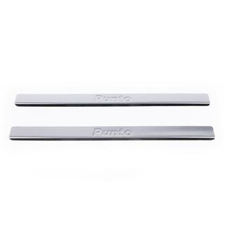 Door Sill Protectors Carmos V2 (2 pcs, Stainless Steel) Fiat Punto Grande/EVO 2006-2018 photo 2
