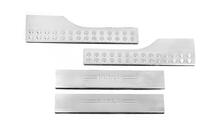 Fiat Doblo II 2010-2022 Carmos Interior Door Sill Covers Stainless Steel photo 3
