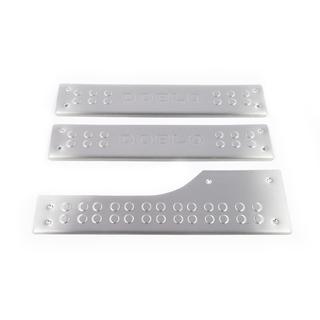 Carmos Interior Door Sill Covers Stainless Steel Fiat Doblo II 2010-2022 photo 2