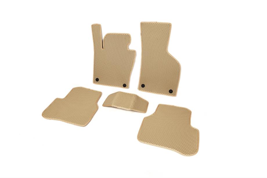 Volkswagen Passat B6 2006-2012 EVA Floor Mats (Beige) Image