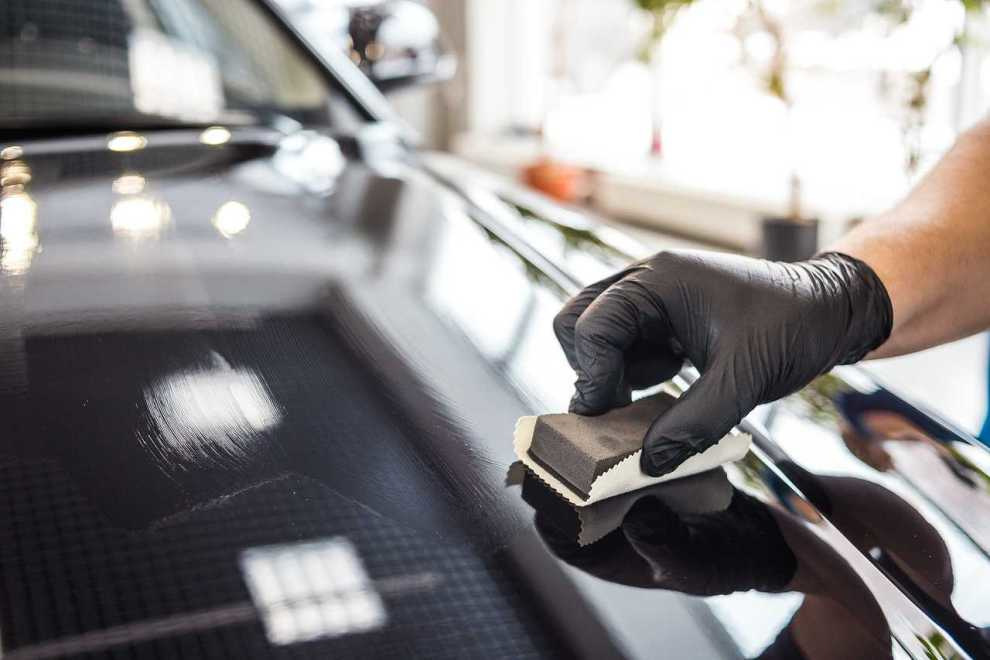 Liquid glass for car