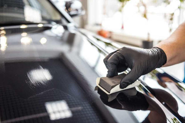 Liquid glass for car