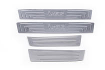 Hyundai IX-35 2010-2015 Door Sill Protectors Carmos V1 (4 pcs, Stainless Steel) photo 2