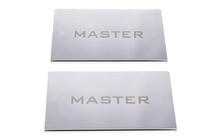 Renault Master 2011-2023 Door Sill Covers V2 (2 pcs, Stainless Steel) photo 4