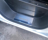 Renault Master 2011-2023 Door Sill Covers V2 (2 pcs, Stainless Steel) photo 1