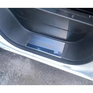 Door Sill Covers V2 (2 pcs, Stainless Steel) photo 1