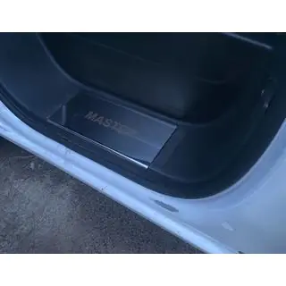 Door Sill Covers V2 (2 pcs, Stainless Steel) photo 2
