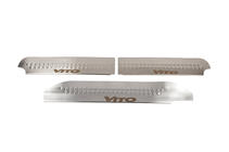 Mercedes Vito W639 2004-2014 Interior door sill covers V1 (Carmos) 4 pcs, Carmos - Turkish Steel photo 4