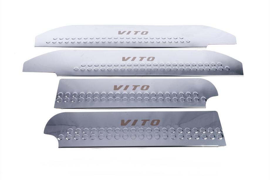 Mercedes Vito W639 2004-2014 Interior door sill covers V1 (Carmos) Photo 3