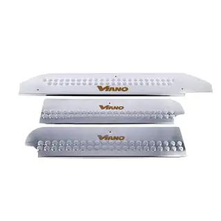 Interior door sill protectors Carmos V1 stainless steel photo 2