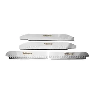 Interior door sill protectors Carmos V1 stainless steel photo 3
