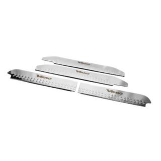 Interior door sill protectors Carmos V1 stainless steel Mercedes Viano 2004-2014 photo 4
