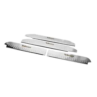 Interior door sill protectors Carmos V1 stainless steel photo 4